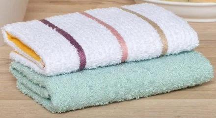 Набор полотенец LoveLife Rainbow 30х50см -2шт цв светло-зелёный 100% хлопок 400 гр м2 7528471  1