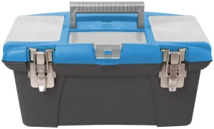 Ящик для инструмента пластиковый с мет. замком 410х250х145мм 16  съемный лоток три встроенных органа