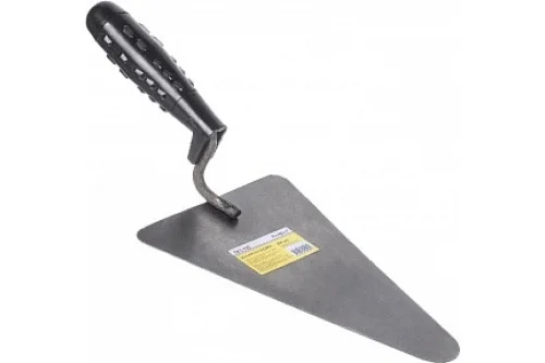 Кельма каменщика нержавеющая 200мм треугольник пластиковая рукоятка РемоКолор 28-2-320  1 25