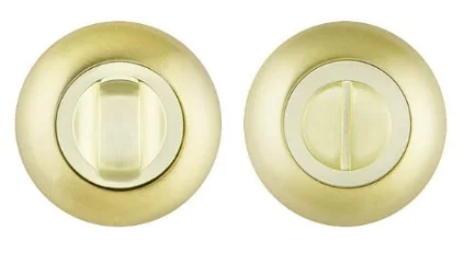 Сантехническая завертка к ручкам FUARO BK6 RM SG GP-4 Матовое золото  6