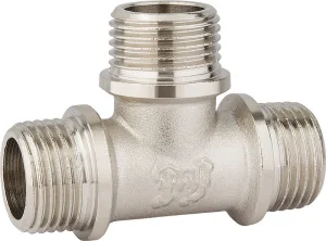 Тройник 3/4" н-н-н никелир. *5/100 Тройник 3/4" н-н-н никелир. *5/100