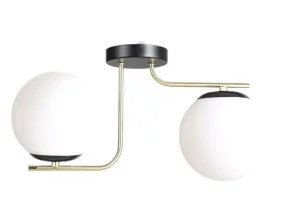 Люстра 12198/2BK+GD WT ЭкономСвет