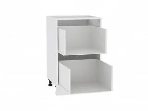 Каркас стол 800мм 80/2 ящика (белый) 70СЯ280Б *1