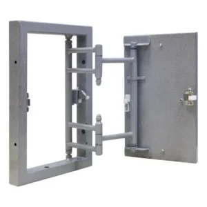 Люк ревизионный Воздух КМ ceramo steel D3040 300х400х55мм металлический под плитку на петле окрашенный