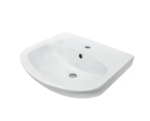 Умывальник Т 50 ВКС белый S1, WB.FN Т 50-C WHT.G S1 (Sanita)  1