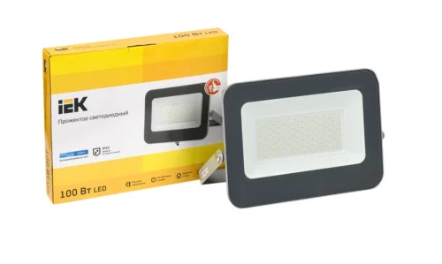 Прожектор светодиодный СДО 07-100 100Вт 6500К IP65 сер. IEK LPDO701-100-K03  6