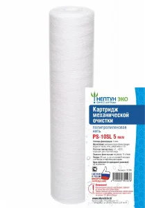 Картридж PS-10SL ЭКО полип. нить 5мкр. 61х254мм 31396 (Нептун) *1/60