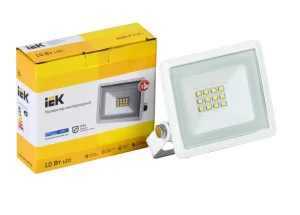 Прожектор светодиодный СДО 06-10 6500К IP65 бел. LPDO601-10-65-K01 (IEK)  1