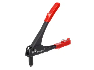 Заклепочник механический, насадки 2,4мм, 3,2мм, 4,0мм, 4,8мм, ключ для насадок, 240мм,