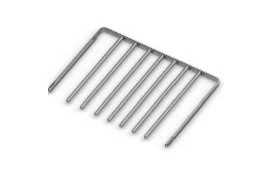 Вешалка для брюк выдвижная, серия 460, L=550, Металлик, CI