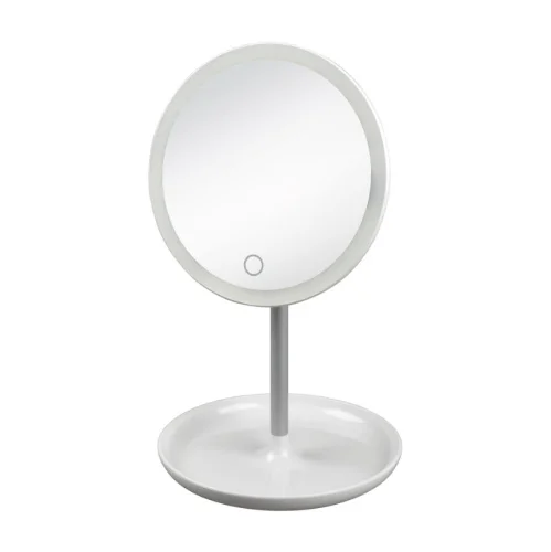 Светильник настольный TLD-590 White LED 80Lm 6000K Dimmer зеркало, 4W. Встроенный аккум. 3.7V 600mAh