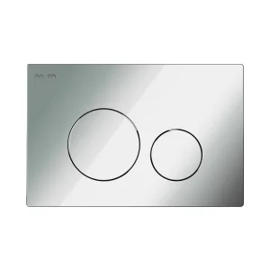 Клавиша для инсталляции пневматическая Am.Pm I049051 пластик хром глянцевый