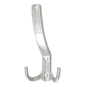 Крючок мебельный SANBERG 3-х рожковый 5531/641А Перфорация большой хром