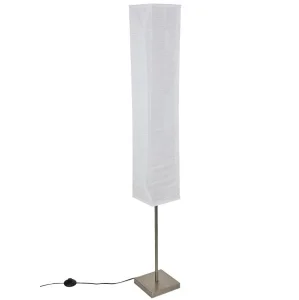 Торшер напольный UML-T400 2хE27 WHITE под две лампы E27, 2х60W. Механический выключатель. Белый. ТМ Uniel