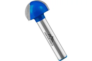 Фреза пазовая галтельная хвостовик - 8мм, D-20мм, H-12мм, R-10мм, L-47мм VertexTools 3502-081220  1