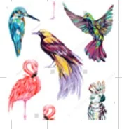 Наклейка Декоретто Птички KN 0023