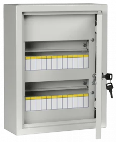 Корпус метал. ЩРН-24  Titan 3  395х310х120мм IP31 MKM14-N-24-31-Z (IEK)  1