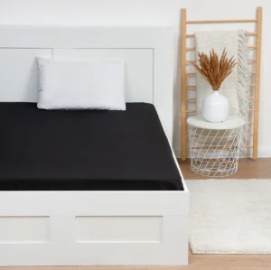 Простыня Этель 150х215см черный 100% хлопок поплин 125г/м2 9241759