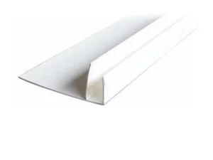 Элемент завершающий (стартовый) F-обр 45х10x10мм белый 3м (Кронапласт)