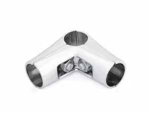 Соединитель 3-х труб угловой PALLADIUM JF-16 хром *1/120