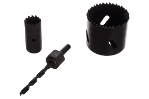 Набор для установки врезных замков 22мм 54мм с пластиковыми шаблонами 3пр. Fit 36352  1