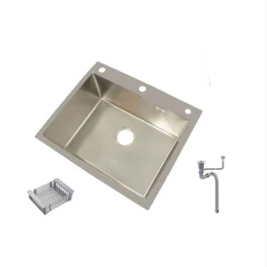 Мойка нерж. сталь "Knois" 600х500х220мм толщ. 0,8мм сатин KN605005 (Dikalan) *1