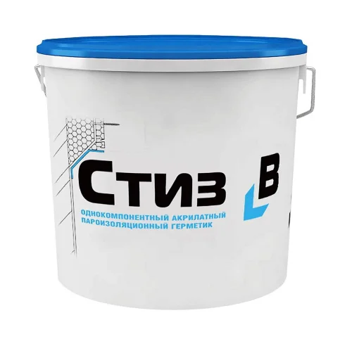 Герметик однокомпонентный акрилатный СТИЗ-В (ведро 3кг)