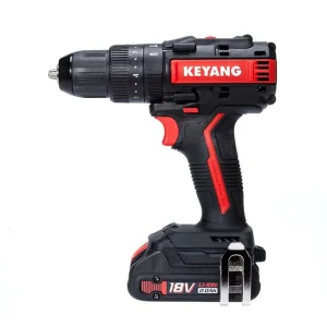 Дрель-шуруповерт аккумуляторная ударная Keyang DM18BLW 2Х2.0АЧ