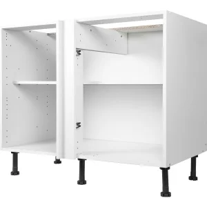 Каркас стол угловой 1000мм (белый) 70СУБ *1