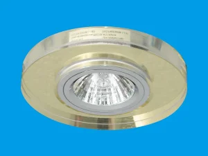 Светильник встраиваемый 102SJA CR YL (ЭкономСвет)  1