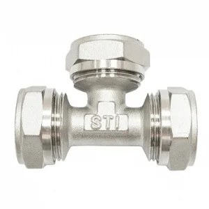 Тройник 20х16х20 обжим STI *10/80 Тройник 20х16х20 обжим STI *10/80