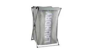 Корзина д белья  Loft style  складная серая FX-1023 (Fixsen)  1