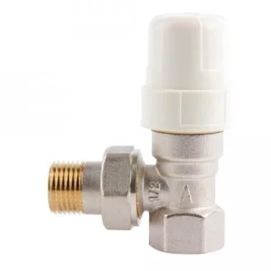 Термостатический клапан угловой 1 2  STI  10 80