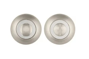 Ручка поворотная PUNTO BK6 TL SN/CP-3 матовый никель/хром