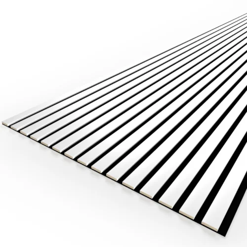 Панель Стеновая Акустическая МДФ Stella Comfort Standart Белый 2780х600х9  1 1