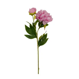 Цветок искусственный Пион, В670, розовый *1