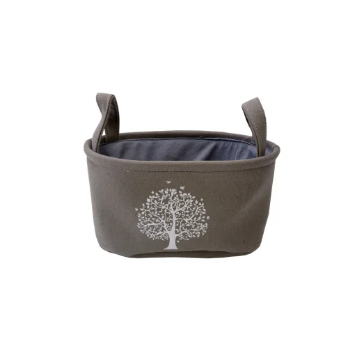 Корзина тканевая Handy Home  Сад  240х150х120мм серый EW-68  1