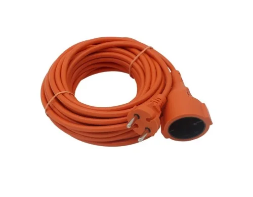Удлинитель-шнур 1х10м без заземл. 6А IP20 2х0.75 TKE-SS10-075 ПВС (Tokov Electric)  1