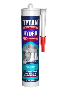 Клей монтажный Tytan Professional Hydro Fix прозрачный 310 мл 