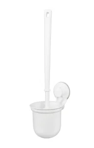 Ерш для туалета с подставкой Аквалиния EASY B6681-24 белый на липучке
