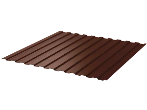 Профлист С-8 1200х3000х0,45мм RAL8017 шоколад (3,6м²)