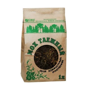 Мох Таежный Сфагнум БашИнком 1л