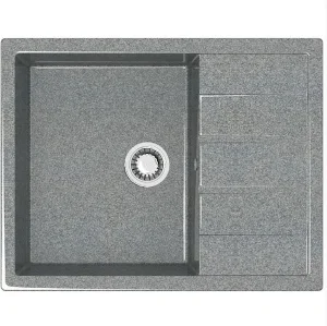 Мойка иск. камень "Катрин" 645х505х218мм темно-серый Granit Z151Q8 (BERGG) *1
