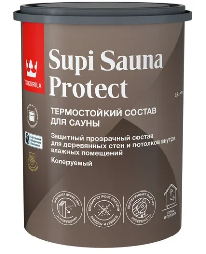 Состав для сауны SUPI SAUNA PROTECT EP п мат. 0,9л.