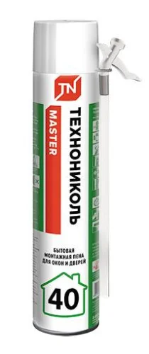 Пена монтажная MASTER 40 бытовая 625509 (Технониколь)  12