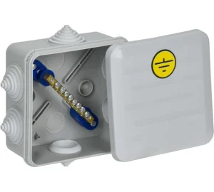 Коробка уравнивания потенциалов 85х85х40мм КУП UKO21-085-085-040-K41-44U КМ41360 IEK