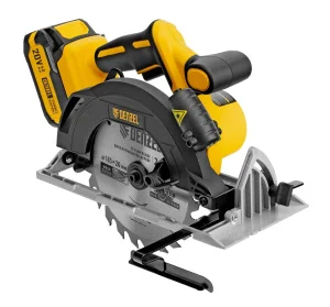 Пила циркулярная аккум. Denzel CCSH-BL-20-185 27409 20В 4000об/мин