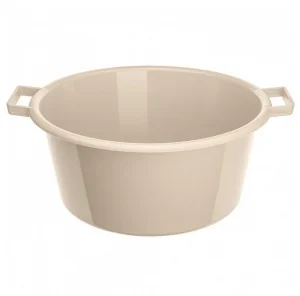 Таз пласт. 13л круглый с ручками МИКС  (Бытпласт) *1/15