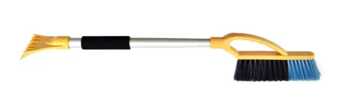 Щетка автомобильная для уборки снега со скребком 75см 60-6-053 РемоКолор  1