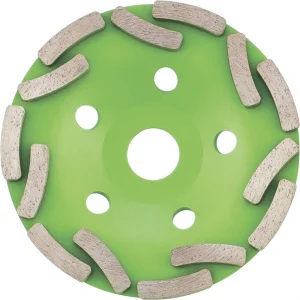 Чашка алмазная зачистная 125мм двухрядная Сибртех 72955  1 40